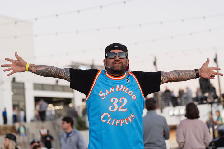 CLIPPERS RETRO JERSEY(LIGHT BLUE)