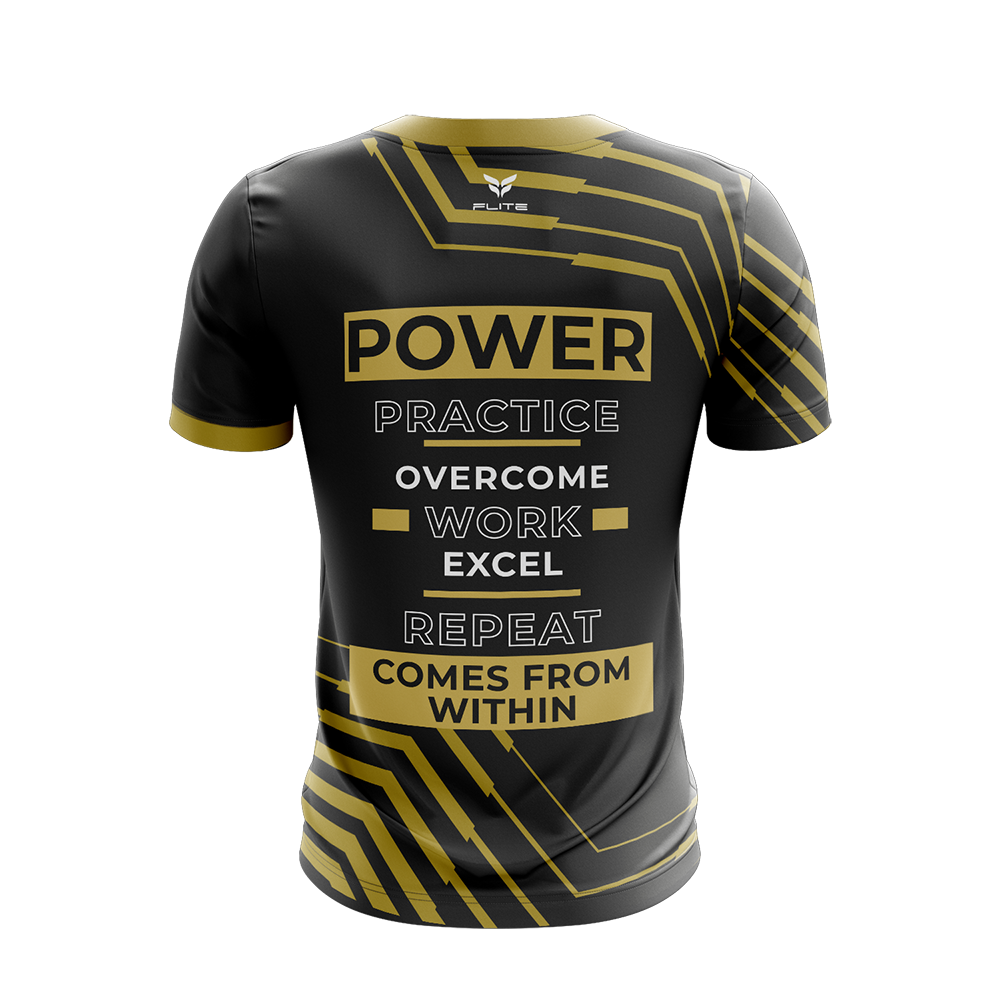 HY2 TECHIE JERSEY SS (BLACK)