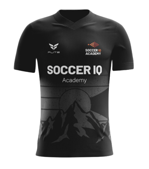 SOCCER IQ COACH JERSEY SS (BLACK)