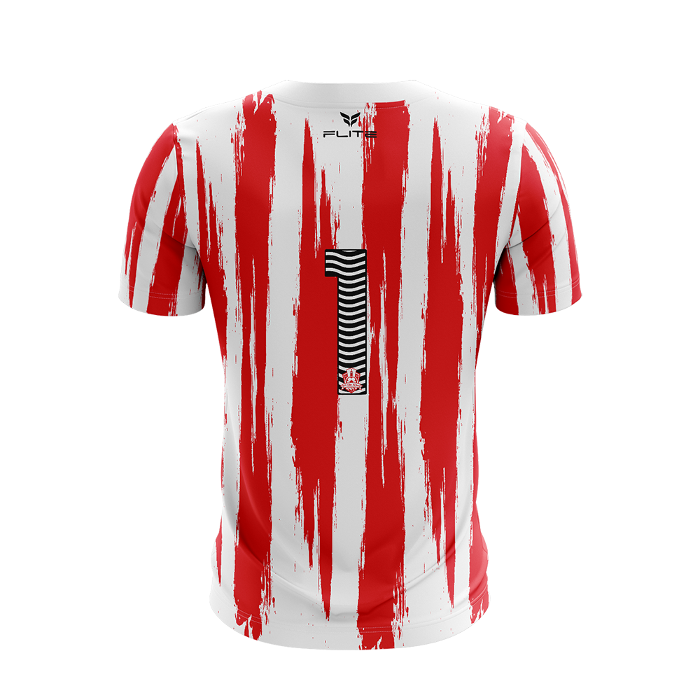 FC VELES TRAINING JERSEY SS (RED WHITE)