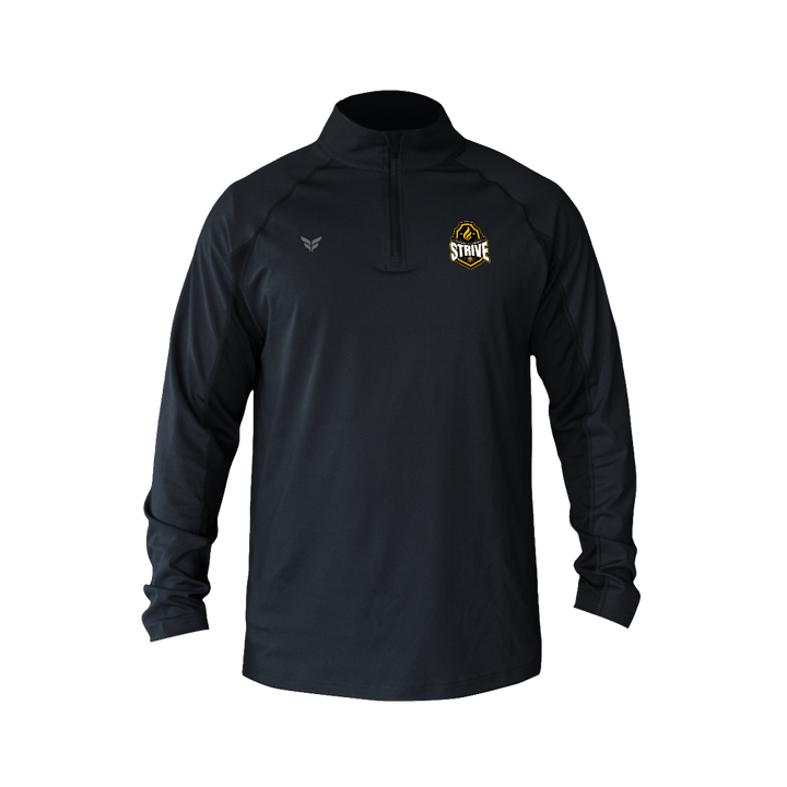 STRIVE FUTBOL STEALTH QUARTER-ZIP (BLACK)
