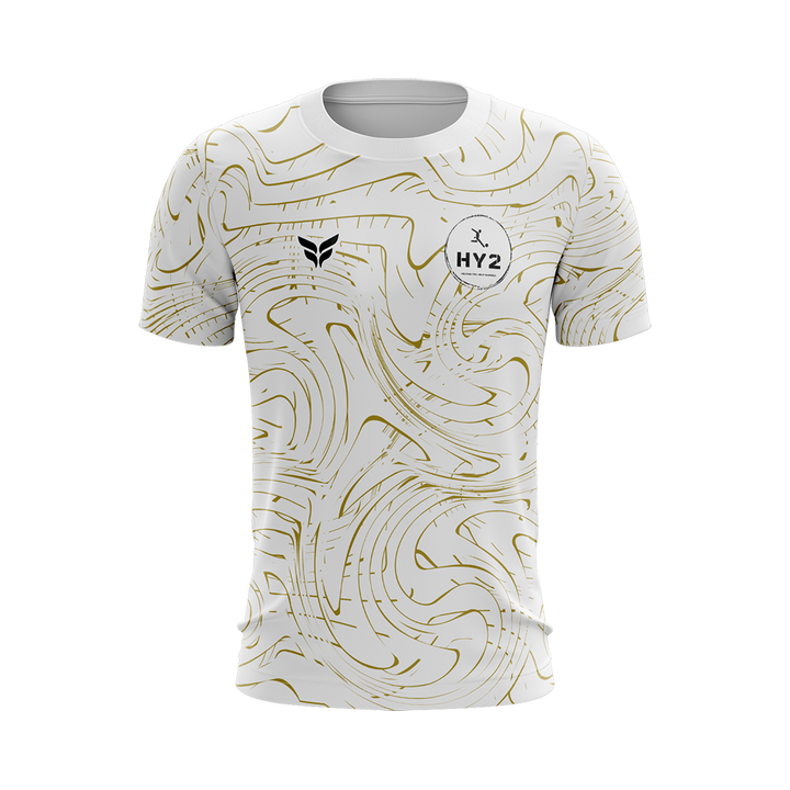 HY2 MARBLE JERSEY SS (WHITE)