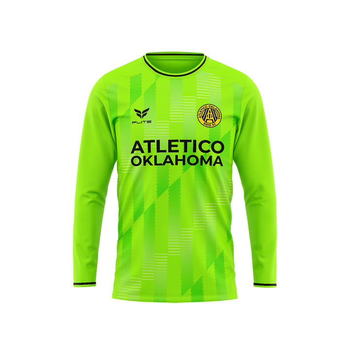 ATLETICO OKLAHOMA GOALKEEPER JERSEY LS (GREEN)
