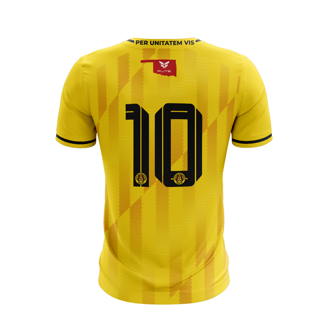 ATLETICO OKLAHOMA GAME JERSEY SS (YELLOW)