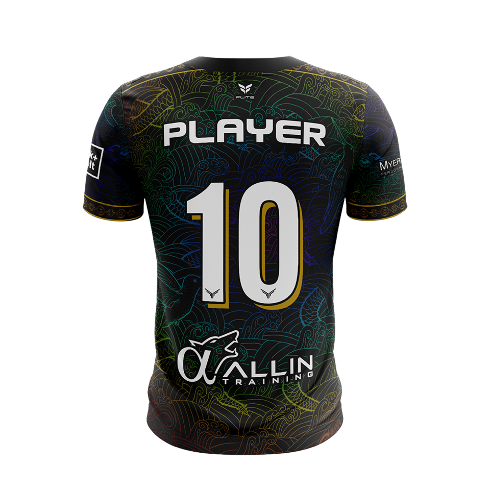 ALLIN RISING POINT JR ACADEMY JERSEY SS (BLACK)