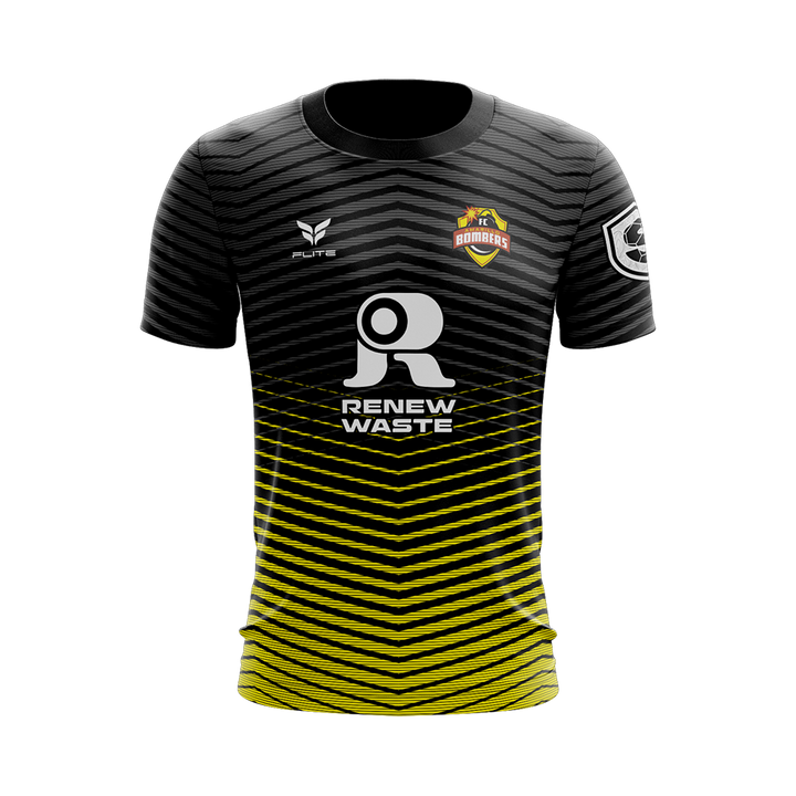 AMARILLO BOMBERS 2026 TST MENS AWAY JERSEY SS (BLACK)