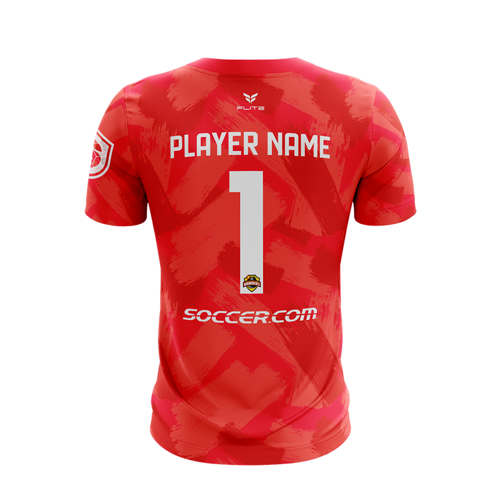 AMARILLO BOMBERS 2026 TST MENS GK JERSEY SS (RED)