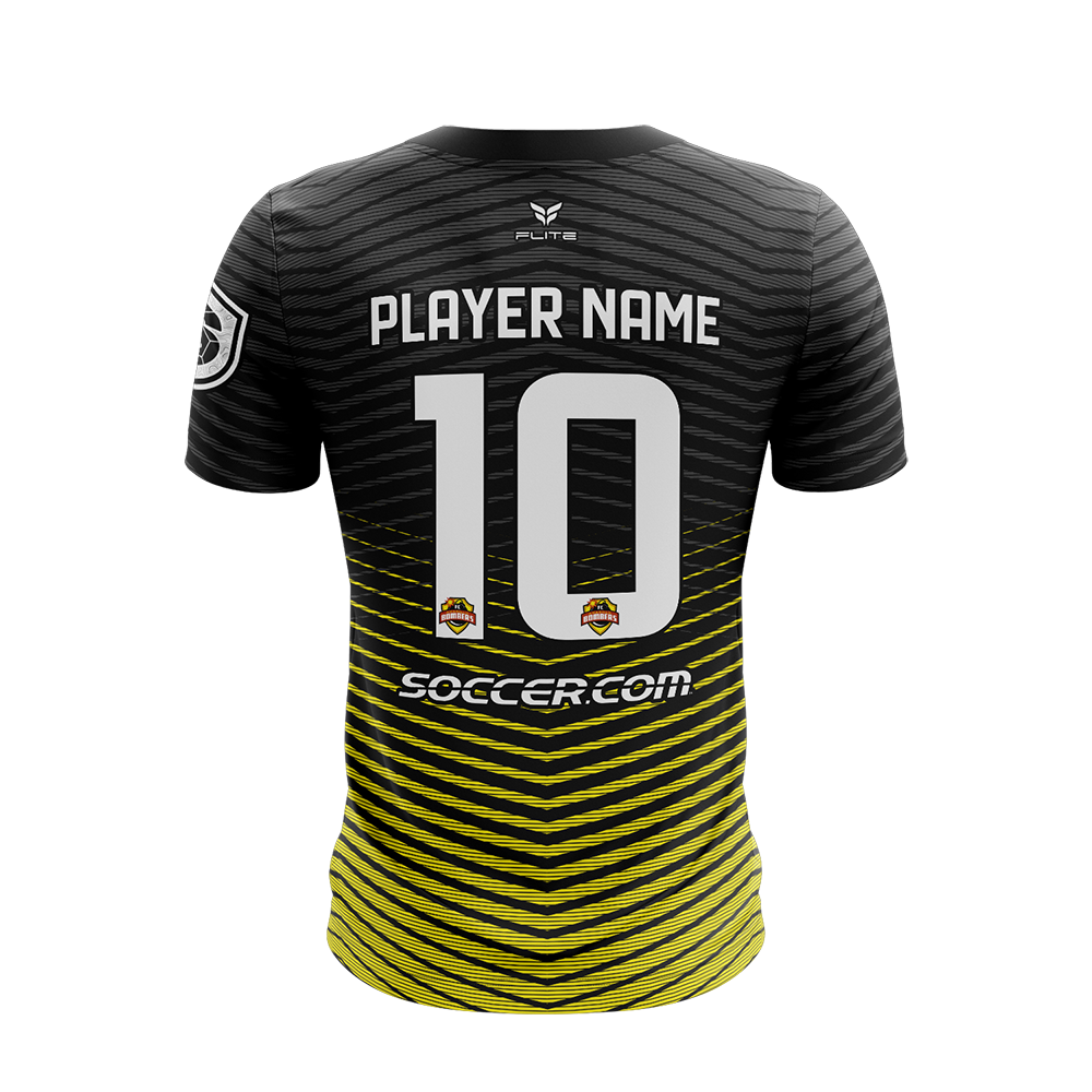 AMARILLO BOMBERS 2026 TST MENS AWAY JERSEY SS (BLACK)