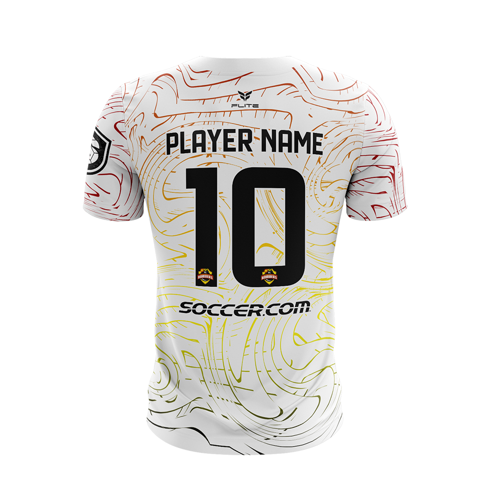 AMARILLO BOMBERS 2026 TST MENS HOME JERSEY SS (WHITE)