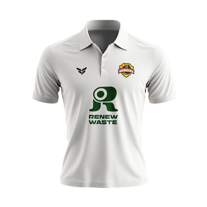 AMARILLO BOMBERS 2026 TST POLO SHIRT (WHITE)