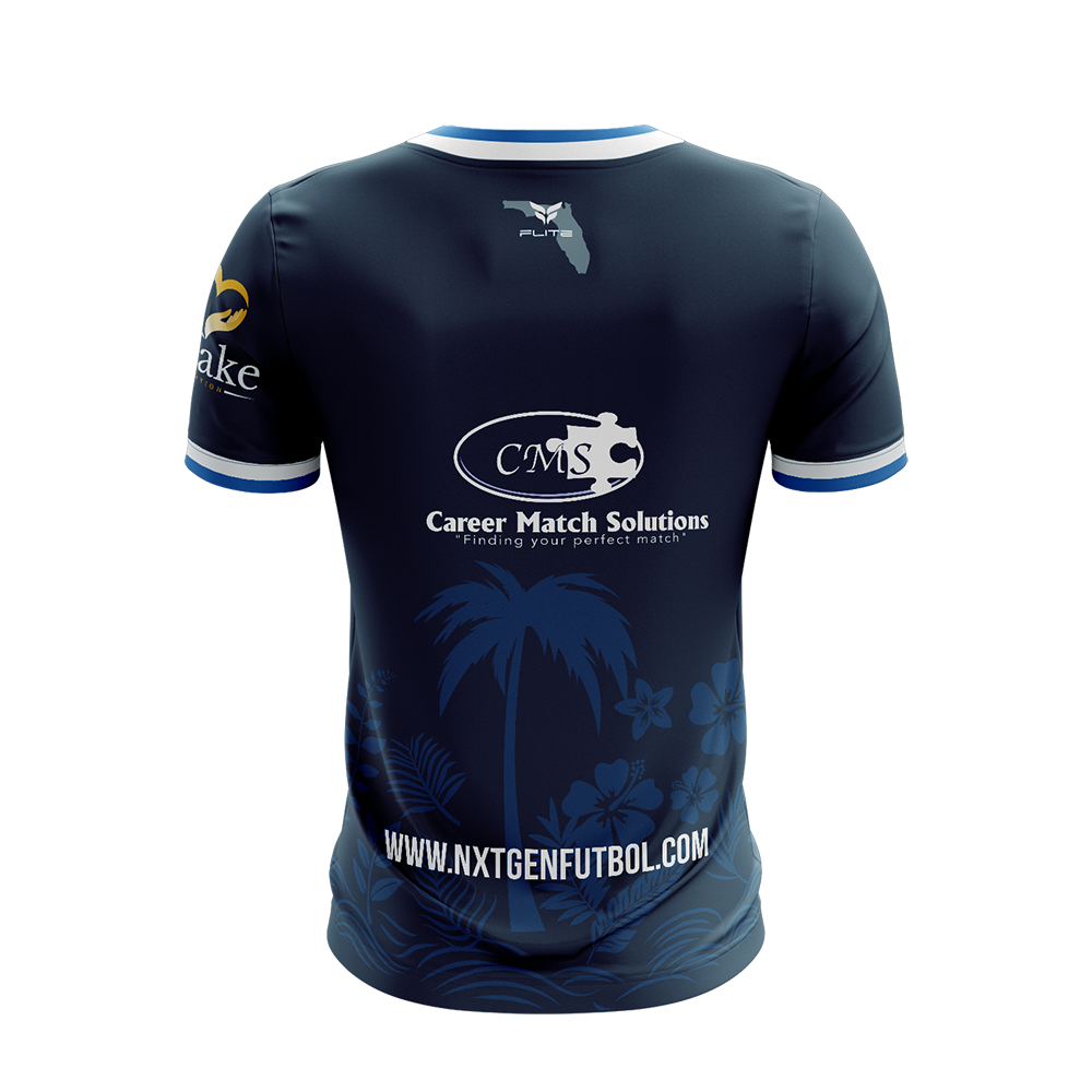NXTGEN FUTBOL TRAINING TOP SS (BLUE)