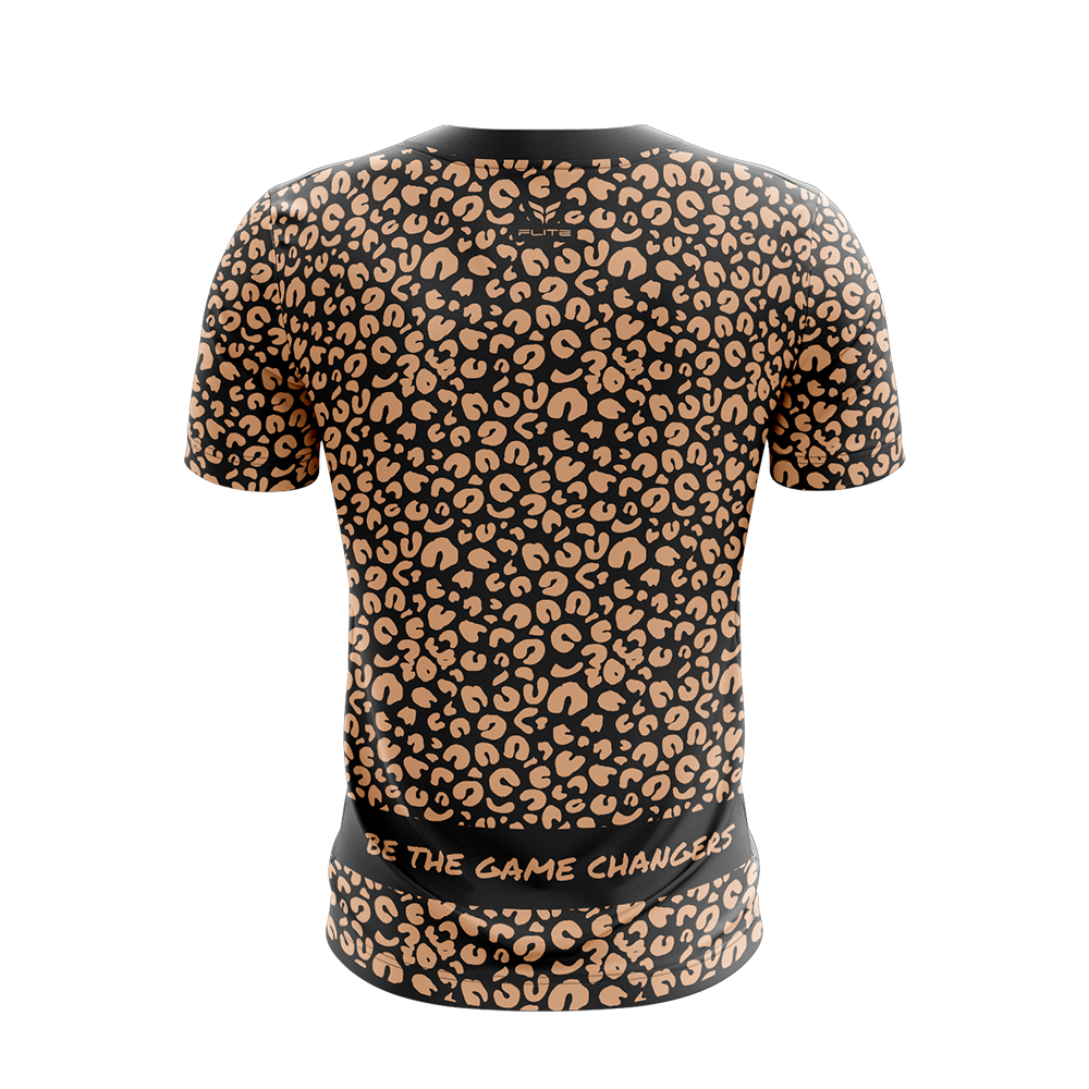 BTGC LEOPARD JERSEY SS (BLACK)