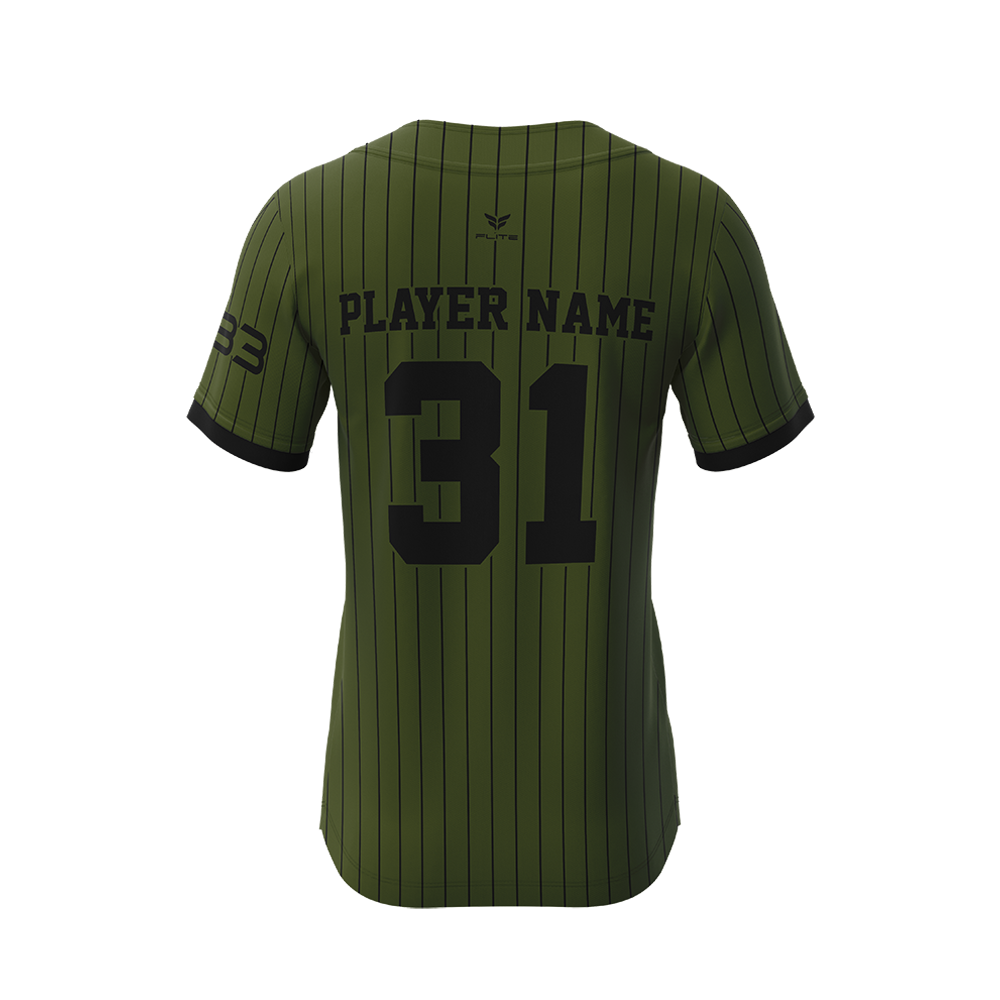 BASEBALL 6 BUTTON JERSEY x FLITE