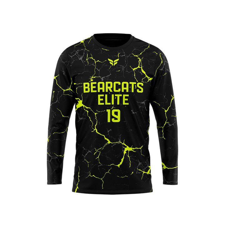 BEARCATS ELITE REC JERSEY LS (BLACK)