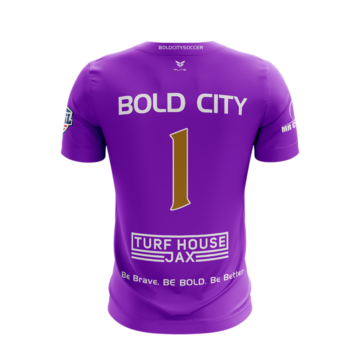 BOLD CITY SOCCER CLUB KEEPER JERSEY SS (PURPLE)