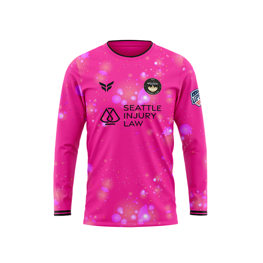 BELLEVUE ATHLETIC KEEPER JERSEY LS (NEON PINK)