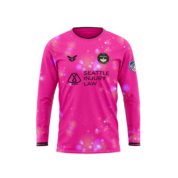BELLEVUE ATHLETIC KEEPER JERSEY LS (NEON PINK)