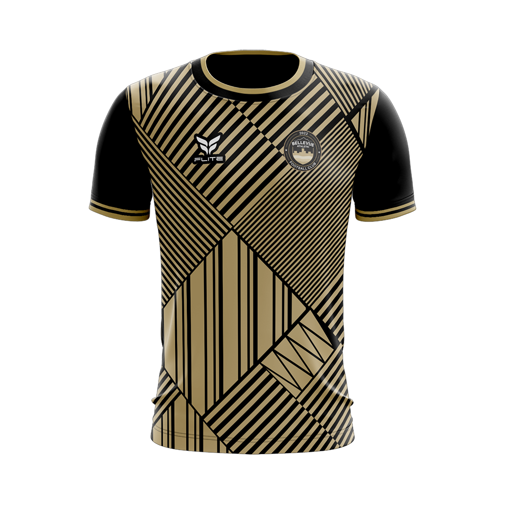 BELLEVUE ATHLETIC PREGAME JERSEY SS (GOLD)