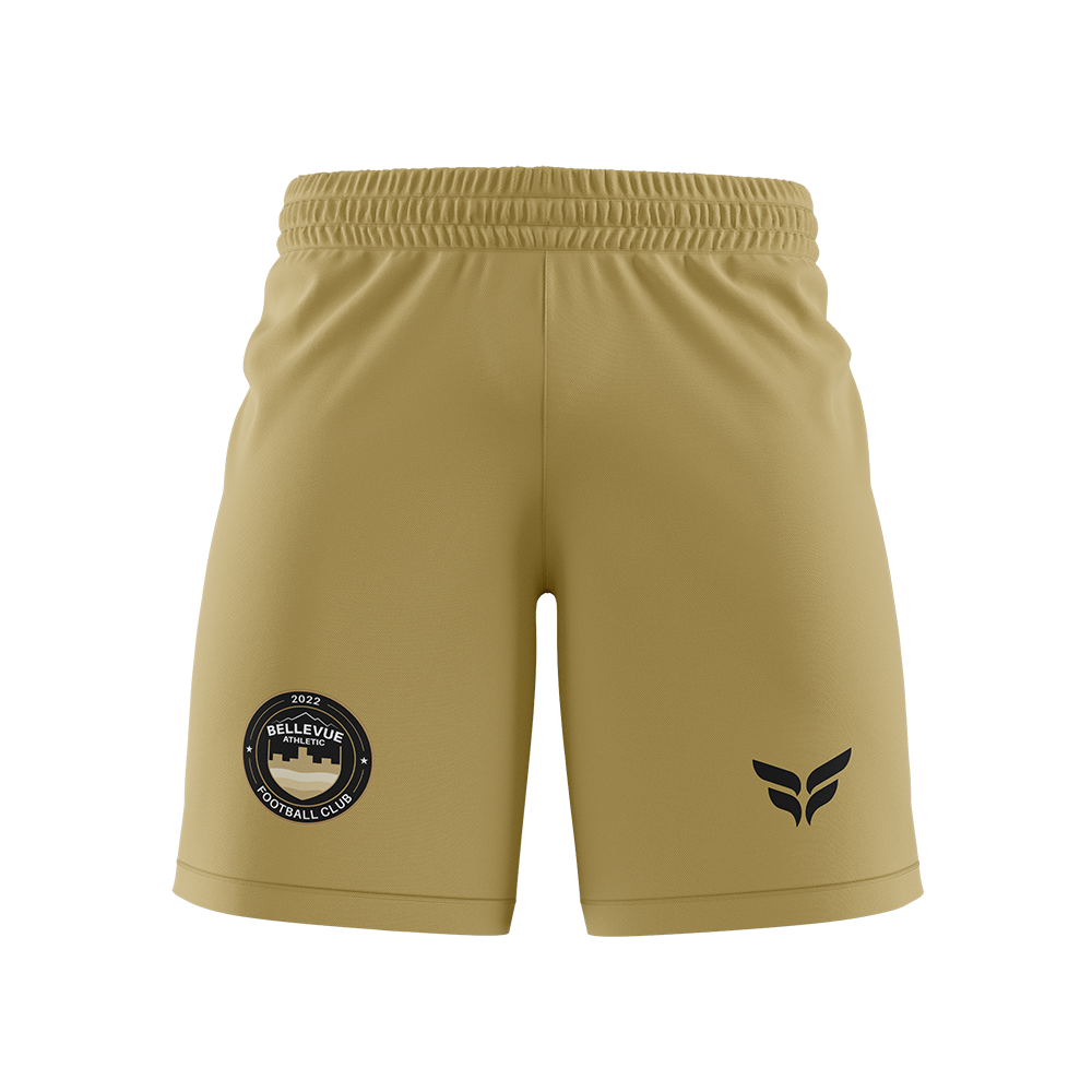BELLEVUE ATHLETIC GAME SHORTS (GOLD)