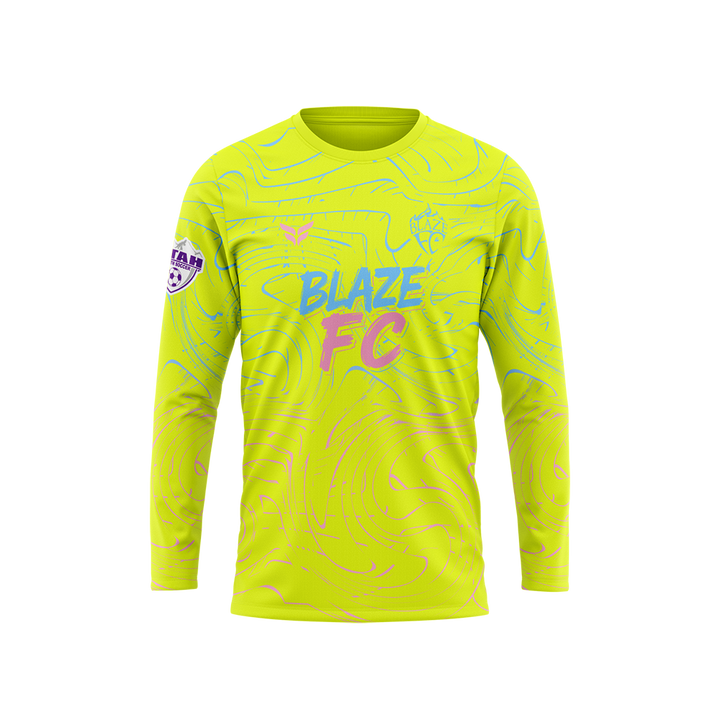 BLAZE FC GOALKEEPER JERSEY LS (NEON)