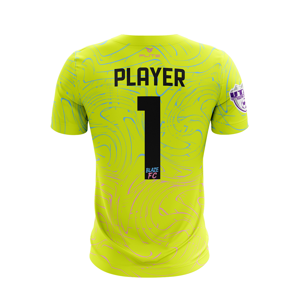 BLAZE FC GOALKEEPER JERSEY SS (NEON)