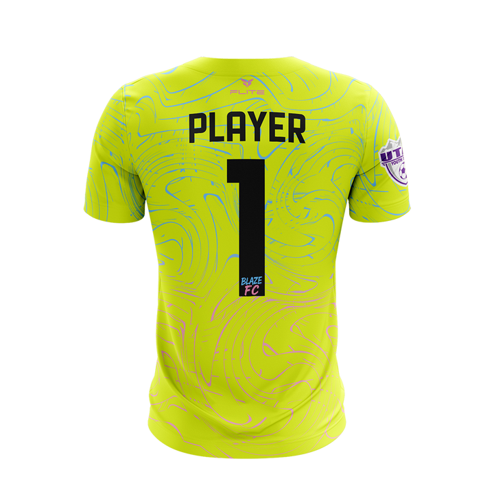 BLAZE FC GOALKEEPER JERSEY SS (NEON)