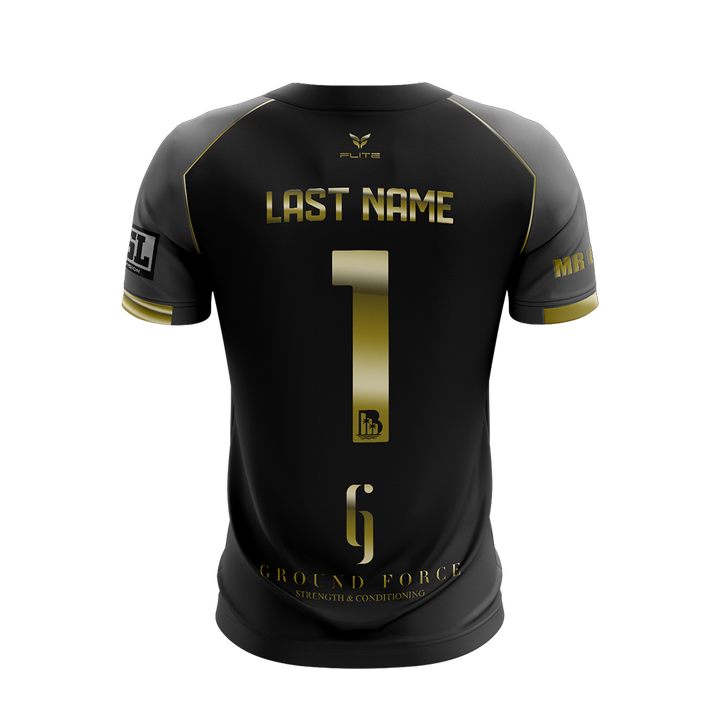 BOLD CITY COMP GK JERSEY SS (BLACK)