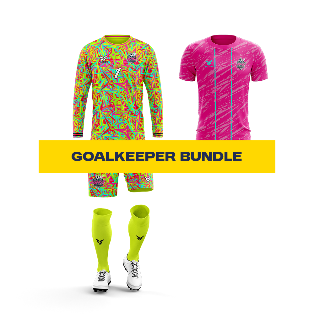 VAMOS SOCCER ACADEMY GOALKEEPER BUNDLE (NEON YELLOW)