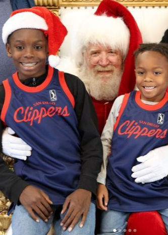 CLIPPERS HOME JERSEY (NAVY)