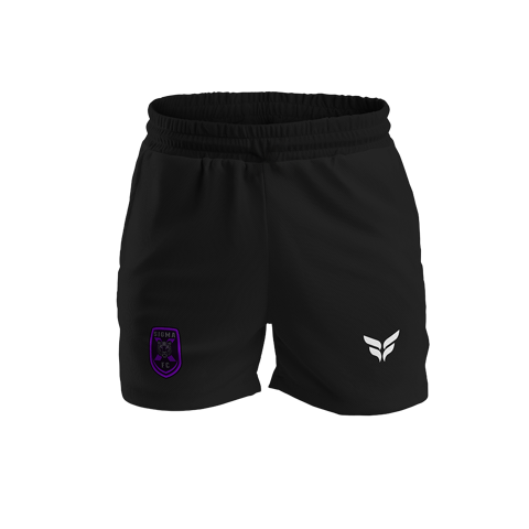 SIGMA FC SHORTS W/ZIPPERED POCKETS (BLACK)