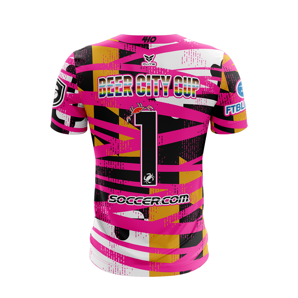 CHARMOUR 410 2026 TST MENS GK JERSEY SS (NEON PINK)