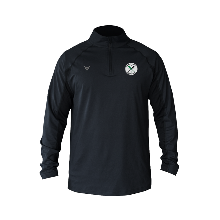 CORONADO BASEBALL STEALTH QUARTER-ZIP (BLACK)