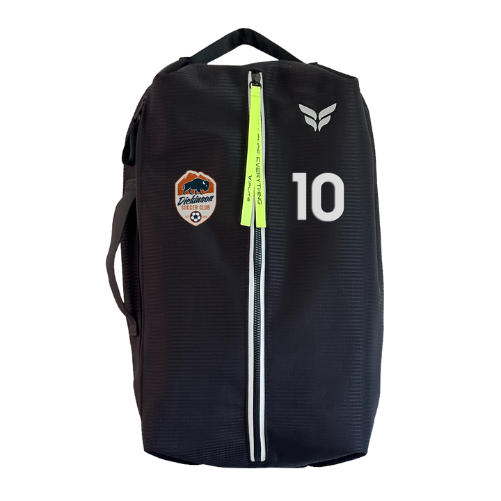 DICKINSON SOCCER CLUB GAME DAY BAG WITH PLAYER NUMBER (BLACK)