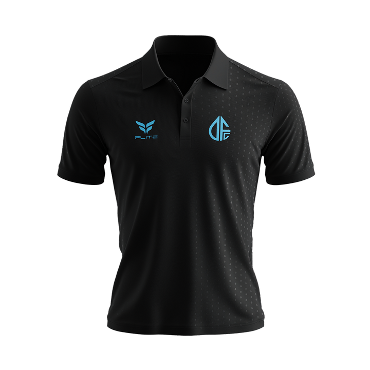 DRIP FC 2026 TST POLO SHIRT (BLACK)