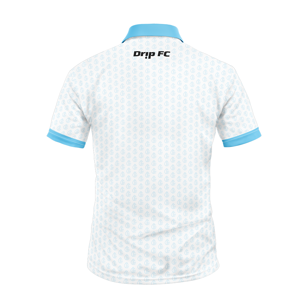 DRIP FC 2026 TST POLO SHIRT (WHITE)