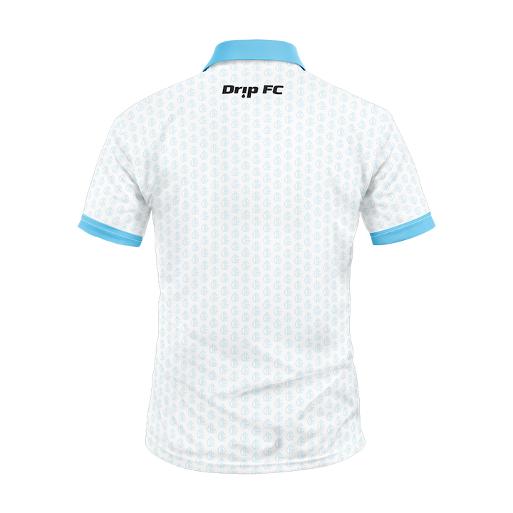 DRIP FC 2026 TST POLO SHIRT (WHITE)