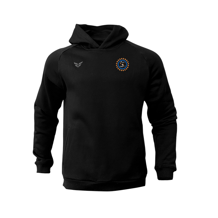 EXTREME TOUCH 90 COTTON-BLEND PREMIUM HOODIE (BLACK)