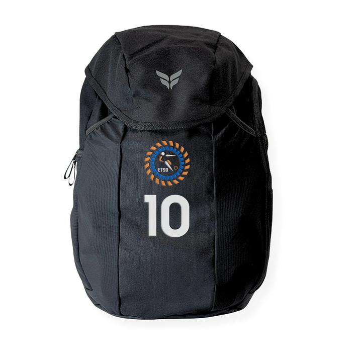 EXTREME TOUCH 90 TEAM BACKPACK WITH PLAYER NUMBER (BLACK)