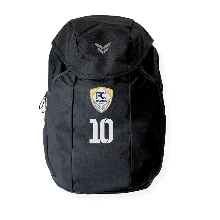 FC BALBOA TEAM BACKPACK WITH PLAYER # (BLACK)*RECOMMENDED ACCESSORY
