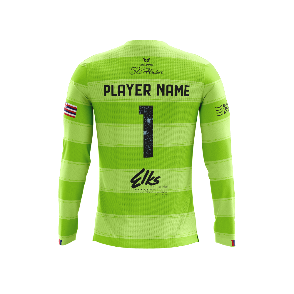 FC HAWAII GK JERSEY LS (GREEN)