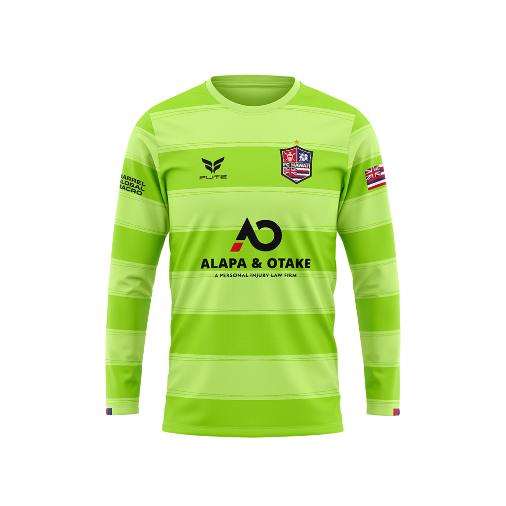 FC HAWAII GK JERSEY LS (GREEN)