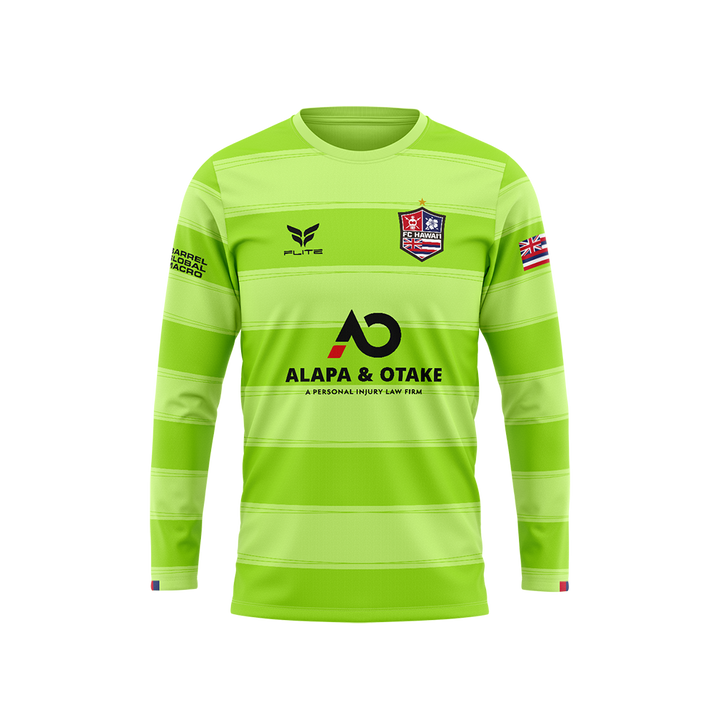 FC HAWAII GK JERSEY LS (GREEN)