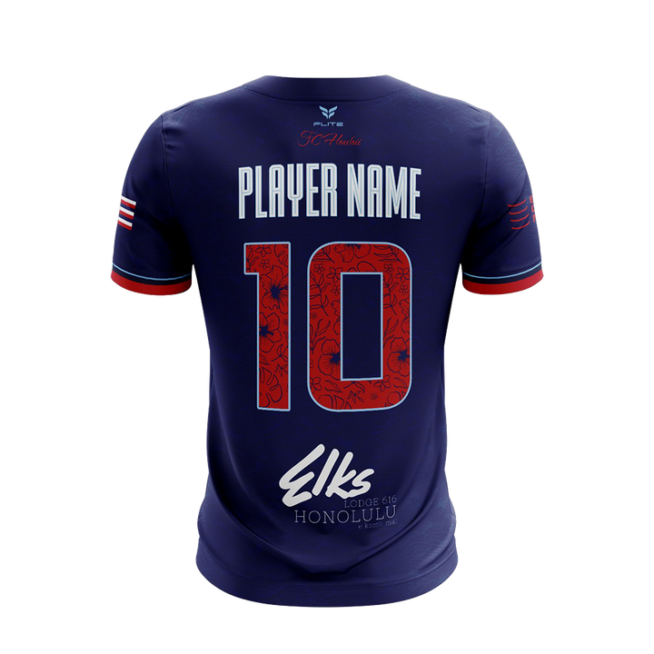 FC HAWAII GAME JERSEY SS (NAVY)