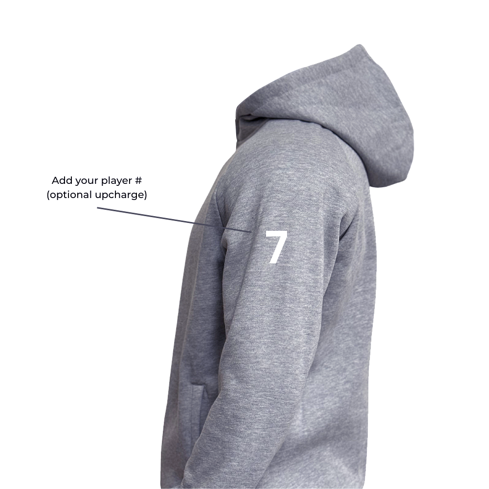 COTTON-BLEND HOODIE x FLITE (GREY)