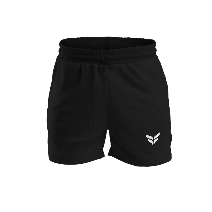 SHORTS W/ZIPPERED POCKETS x FLITE (BLACK)