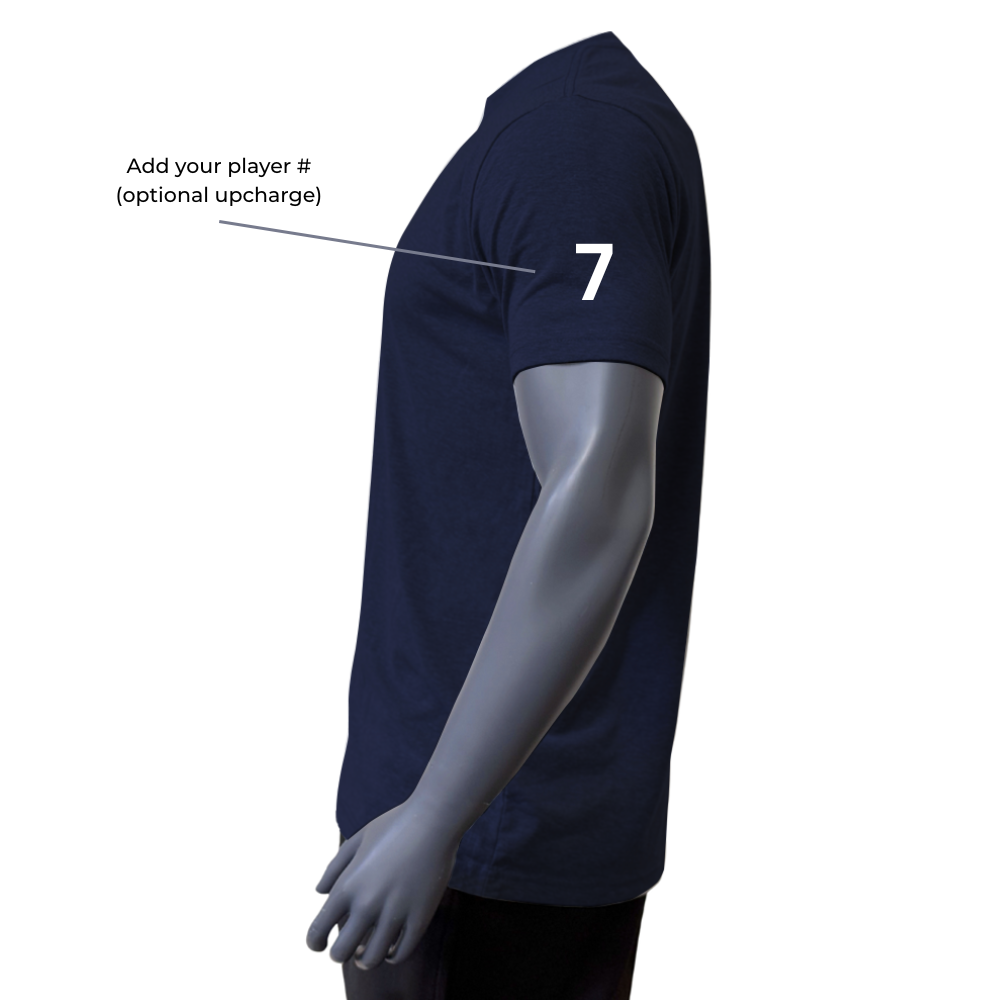 SMHS COTTON-BLEND T-SHIRT (NAVY)