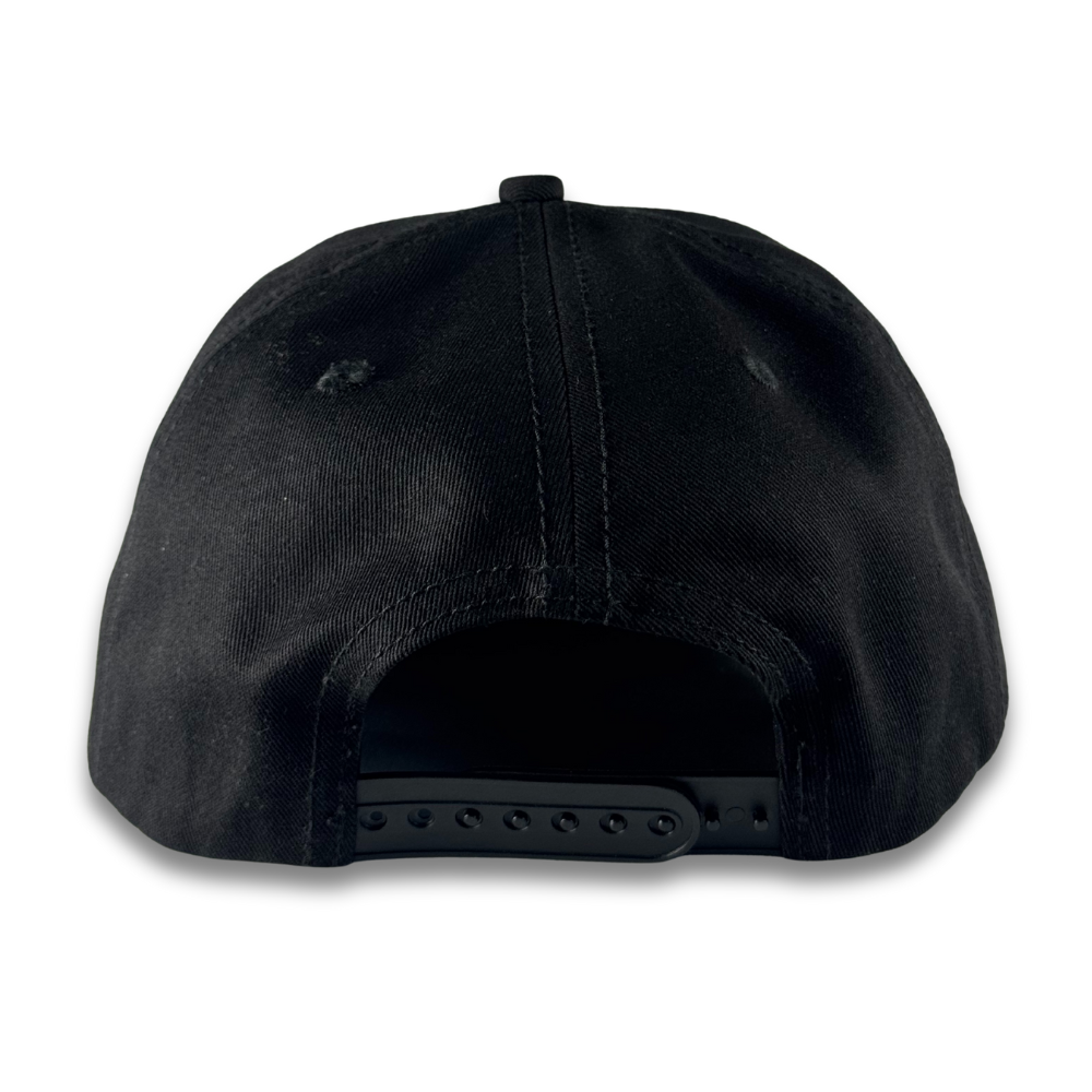 FLAT BRIM SNAPBACK HAT x FLITE (BLACK)