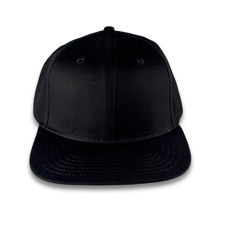 FLAT BRIM SNAPBACK HAT x FLITE (BLACK)