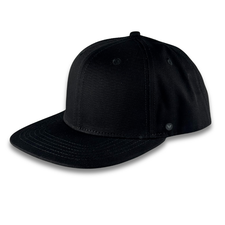 FLAT BRIM SNAPBACK HAT x FLITE (BLACK)
