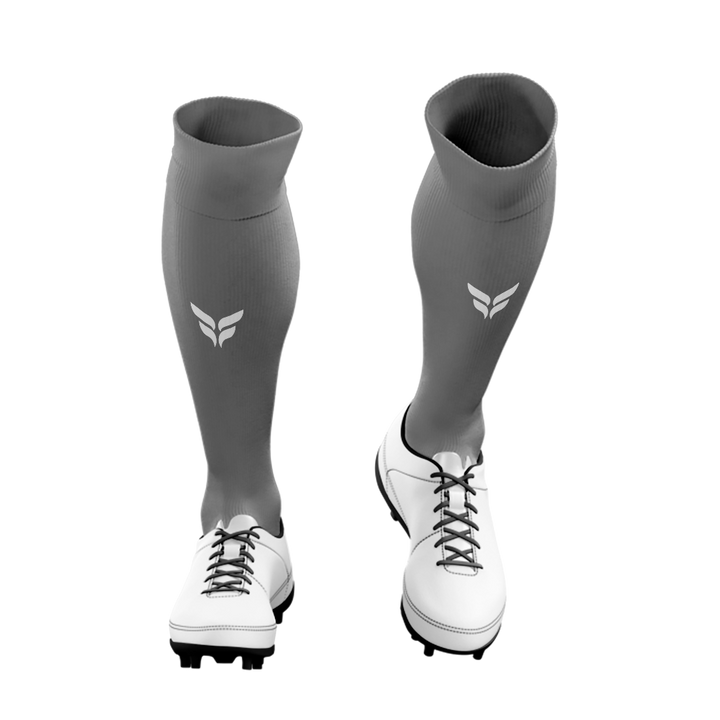TEAM SOCKS (GREY SOCKS WHITE WINGS)